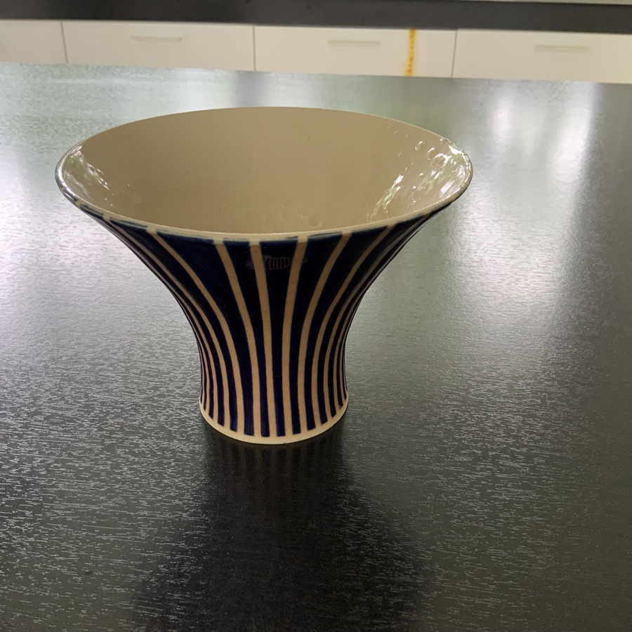 VASE »FUJI » Bleu