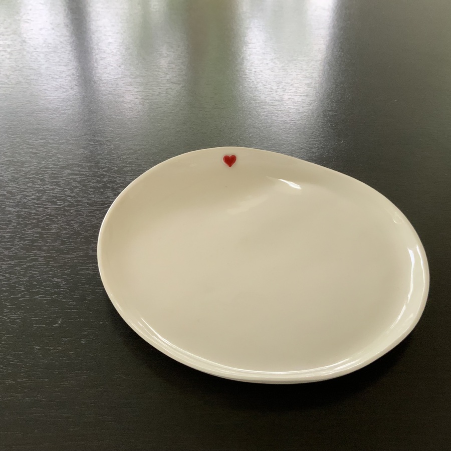 ASSIETTES A DESSERT « CORAZON »
