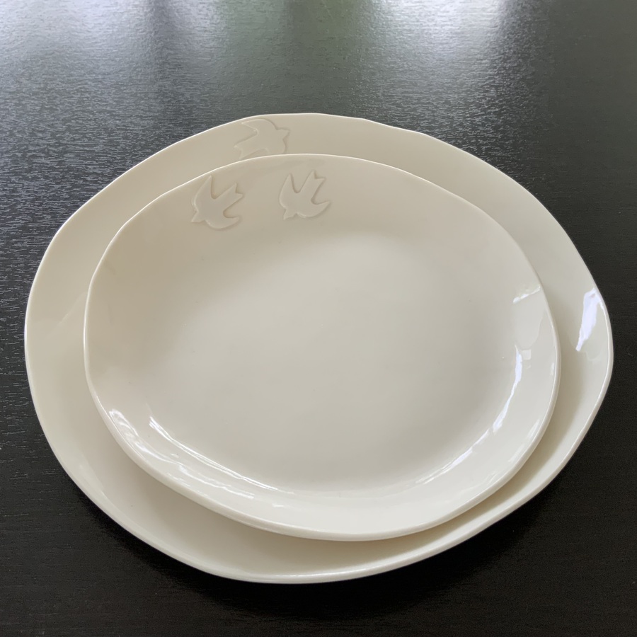 ASSIETTE PLATE « VOLARE »
