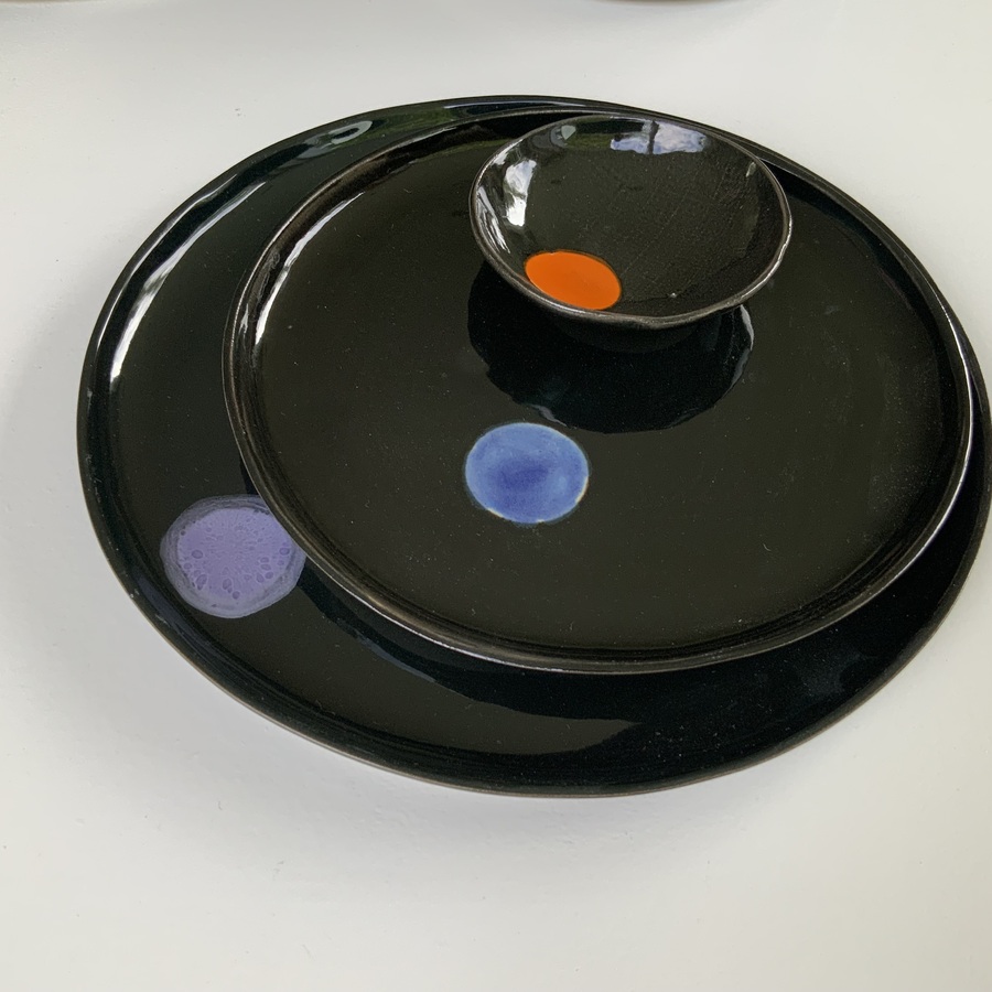ASSIETTE PLATE « BOLA N »