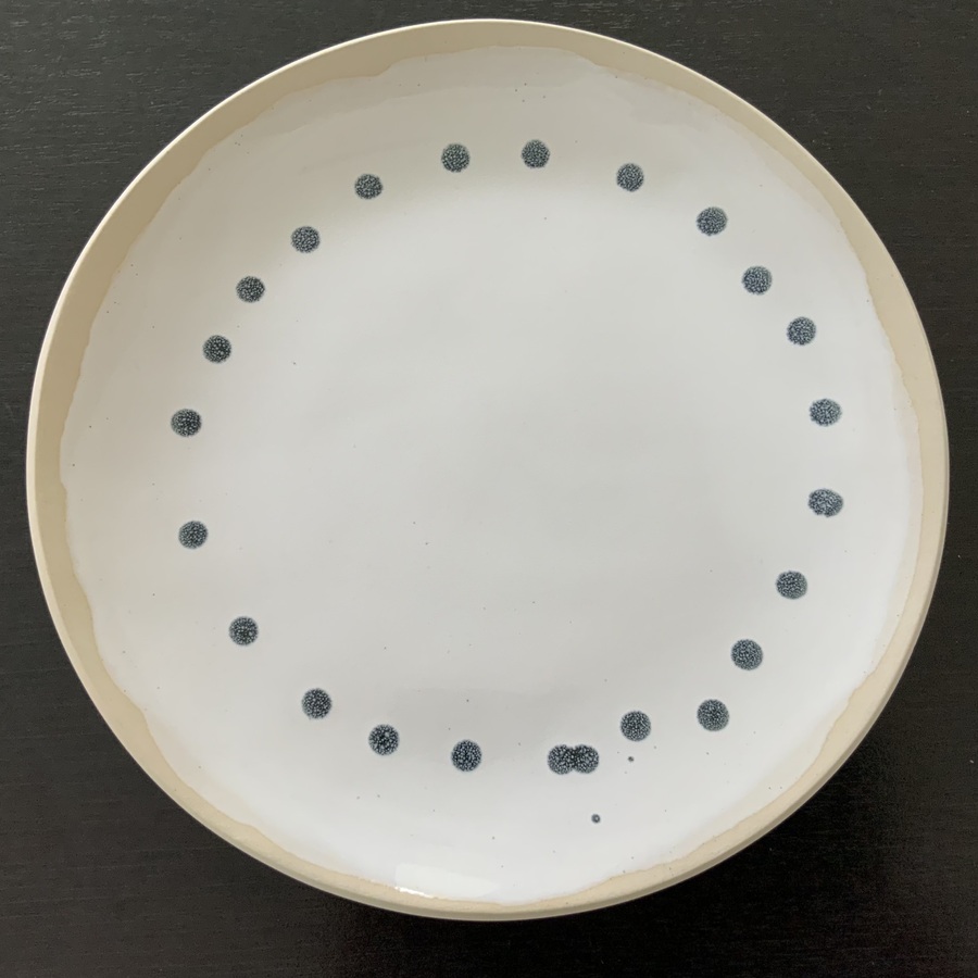 ASSIETTE PLATE « PUNTO »