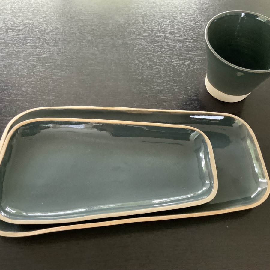 ASSIETTE PLATE « ASYM »