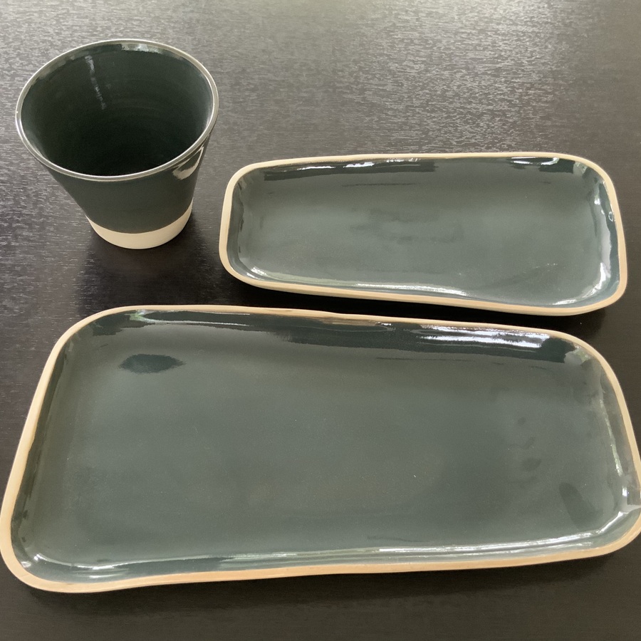 ASSIETTE PLATE « ASYM »