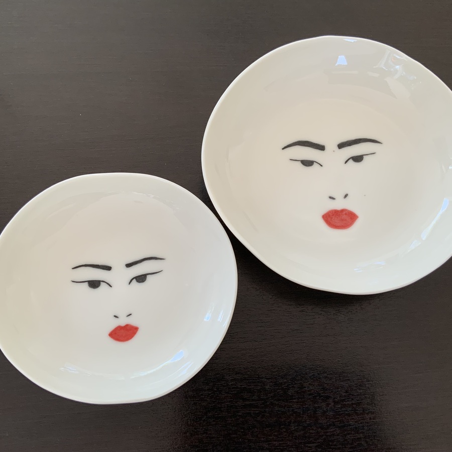 PLAT « VISAGE  A » reste 1 pièce