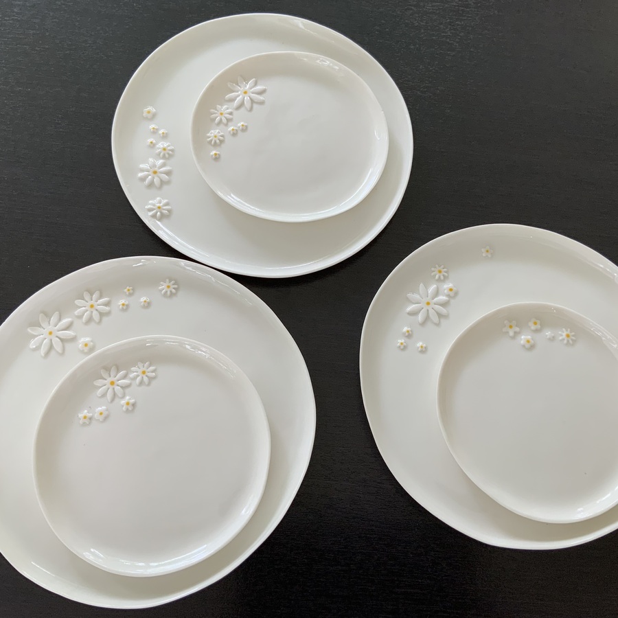 ASSIETTE PETIT GÂTEAU »MARGUERITA »